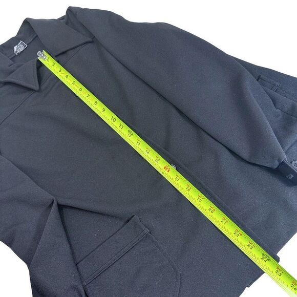 Vintage Women’s Black Casual Polyester Blazer - Picture 4 of 6